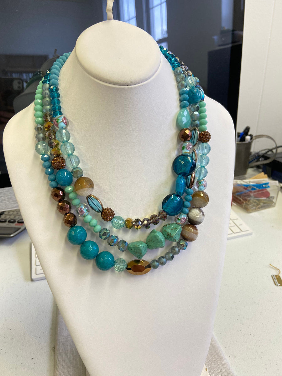 Lenora Dame Paradise Valley Multi-Strand Necklace
