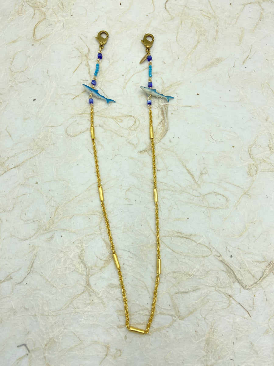 Lenora Dame Shark Mask Chain