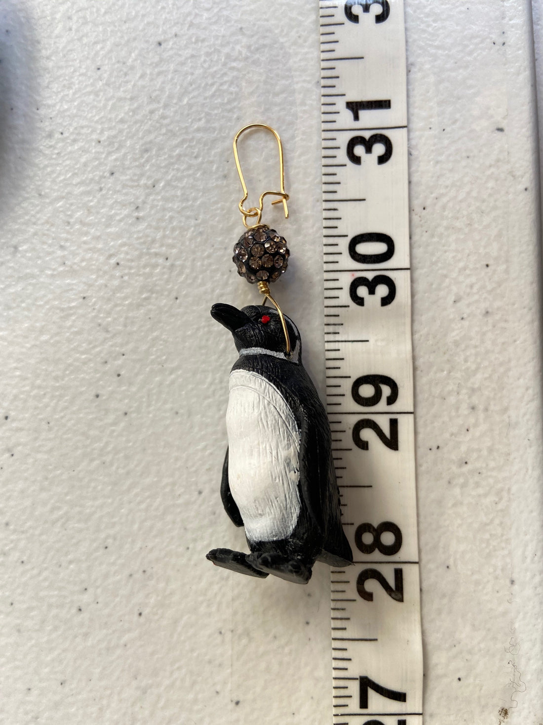 Lenora Dame Rockhopper Penguin Earrings