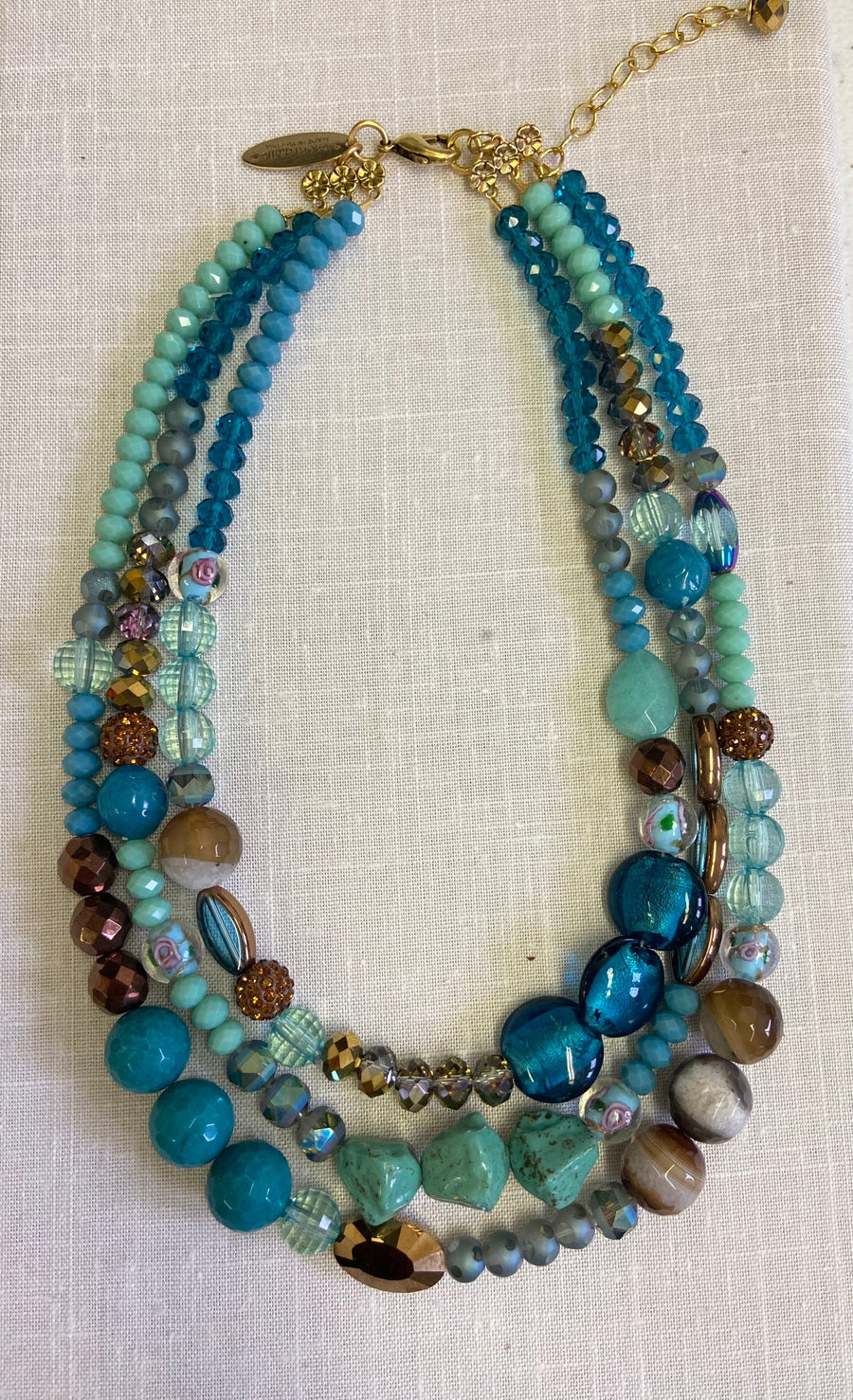 Lenora Dame Paradise Valley Multi-Strand Necklace