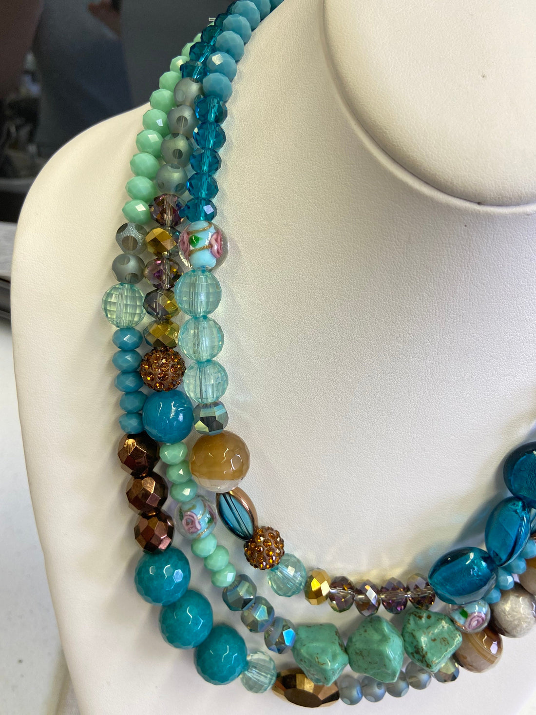 Lenora Dame Paradise Valley Multi-Strand Necklace