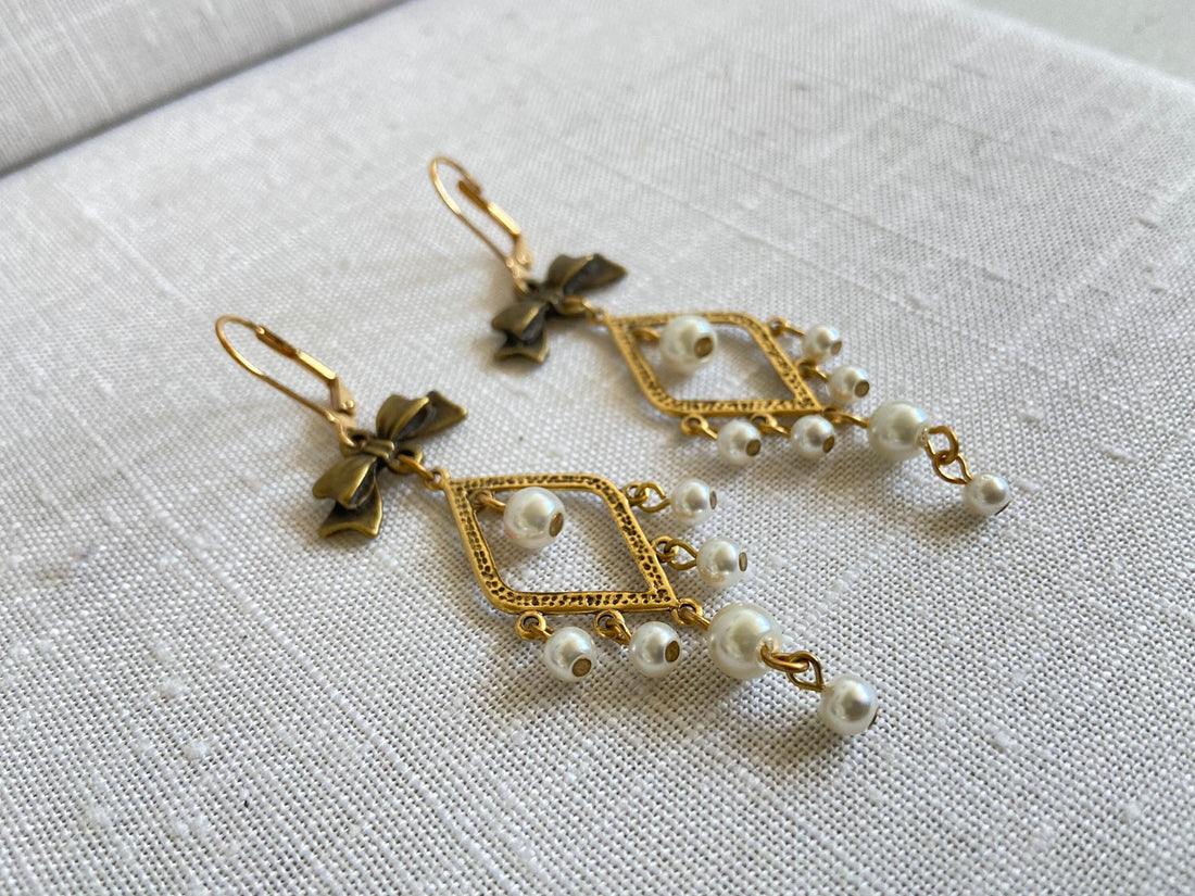 Lenora Dame Prim and Proper Earrings