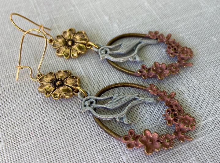 Lenora Dame A Little Birdie Told Me Earrings