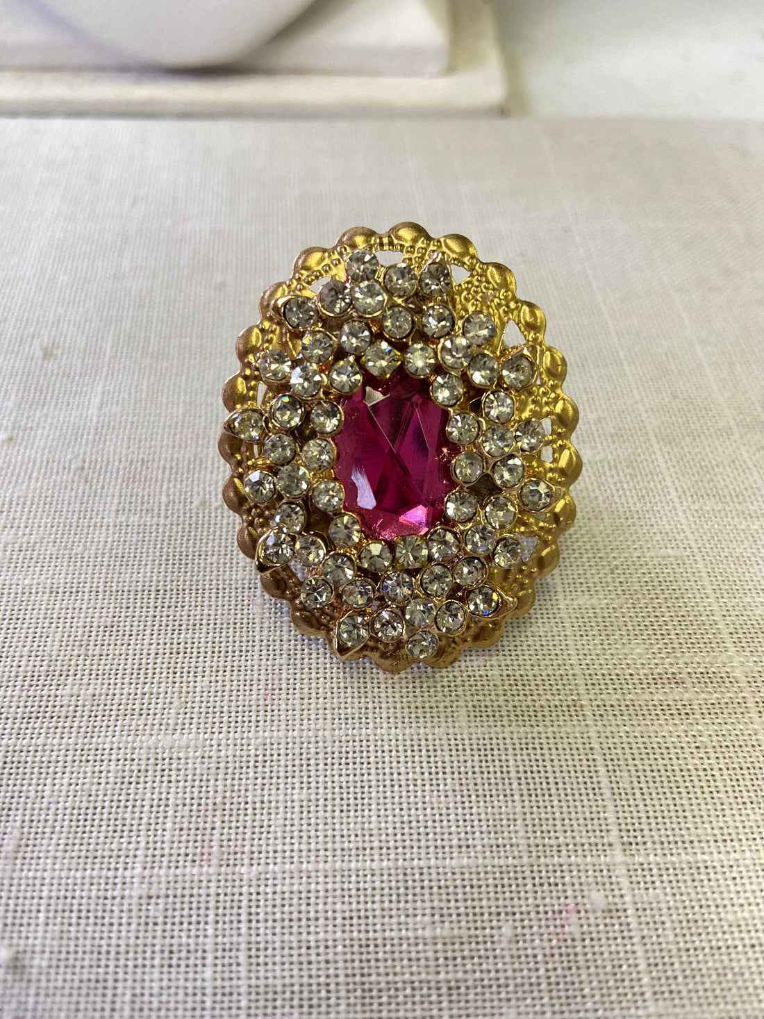 Lenora Dame Carnation Statement Ring