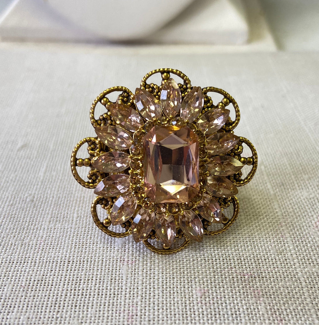 Lenora Dame I’m Blushing Statement Ring