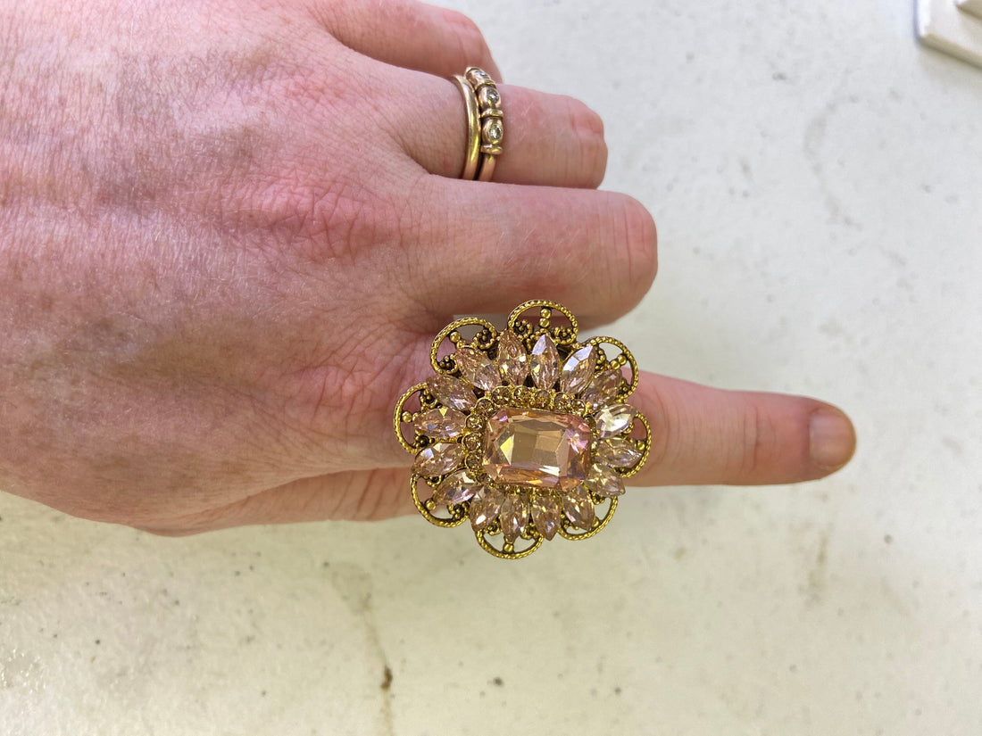 Lenora Dame I’m Blushing Statement Ring