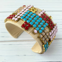 Lenora Dame Living In Color Cuff Bracelet - One-of-a-Kind
