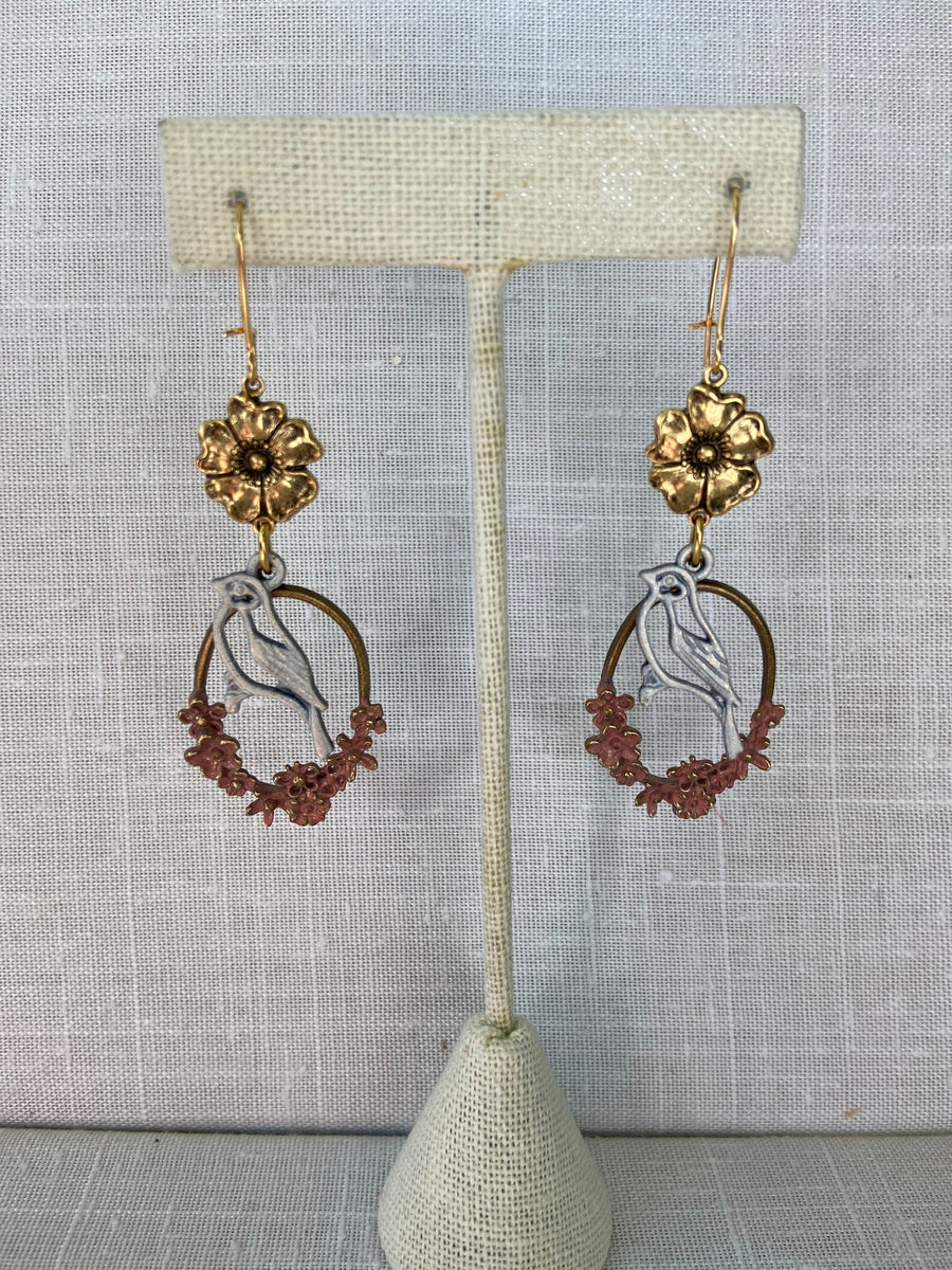 Lenora Dame A Little Birdie Told Me Earrings