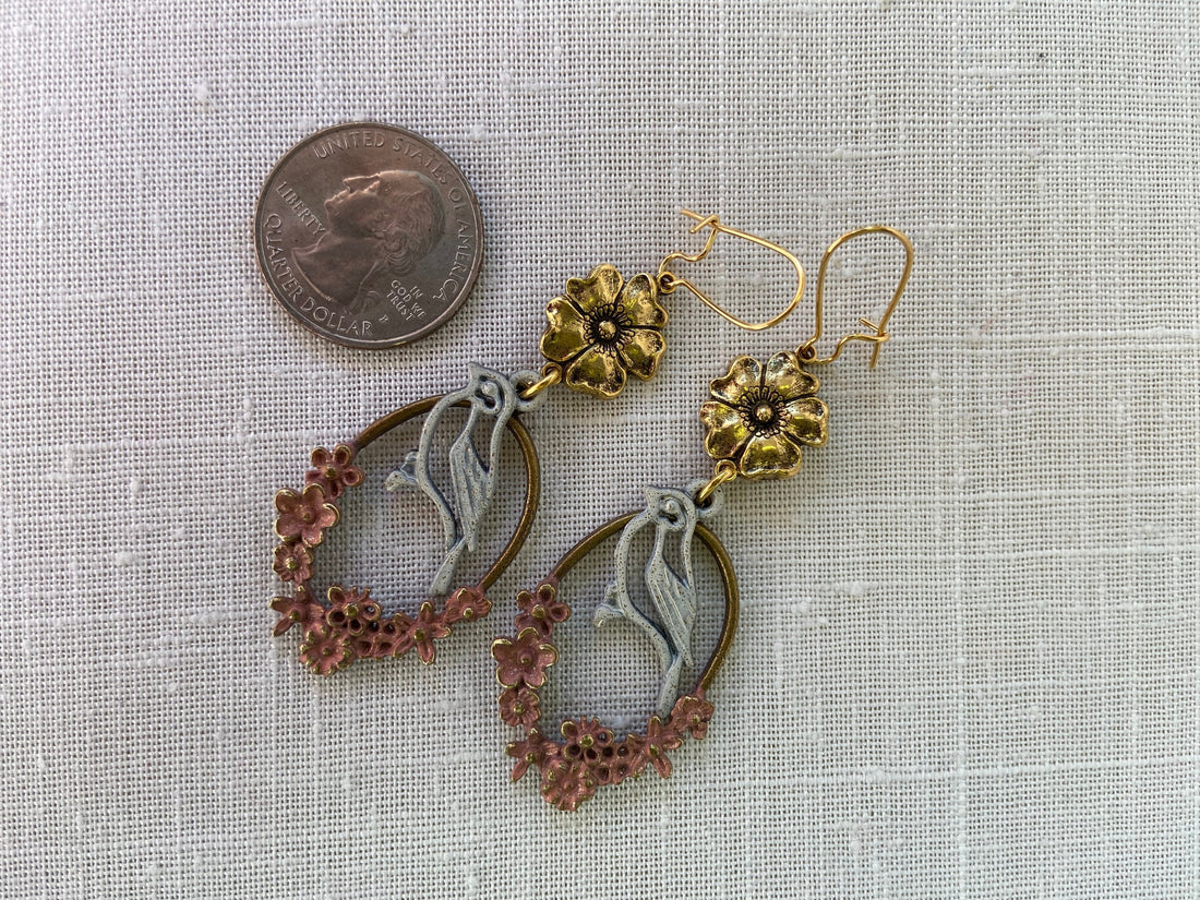 Lenora Dame A Little Birdie Told Me Earrings