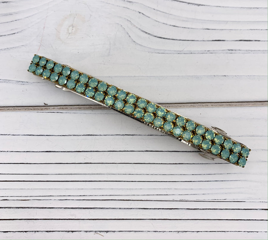 Lenora Dame Ladylike Slim Barrette in Pacific Opal