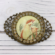 Lenora Dame Cockatoo Brooch