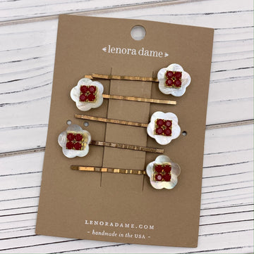 Lenora Dame Petal Pushers Bobby Pin Set