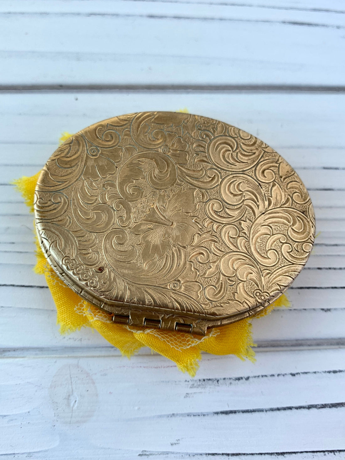 Lenora Dame One of a Kind Jewel Trinket Box - Pill Box for Purse