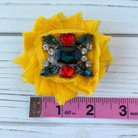 Lenora Dame One of a Kind Jewel Trinket Box - Pill Box for Purse