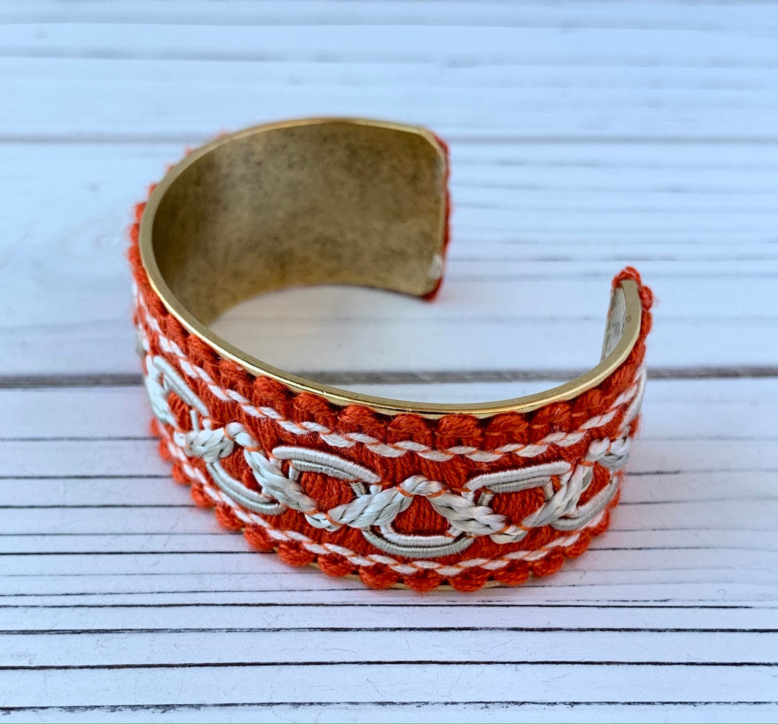 Lenora Dame Tangerine Dream Cuff Bracelet