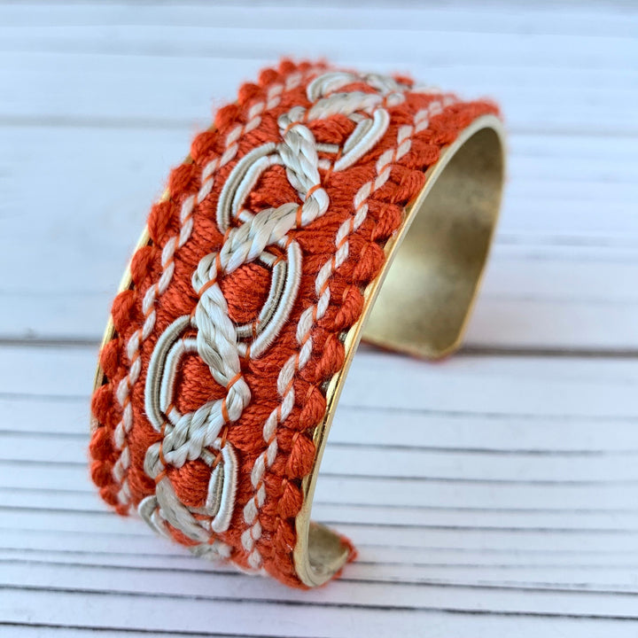 Lenora Dame Tangerine Dream Cuff Bracelet