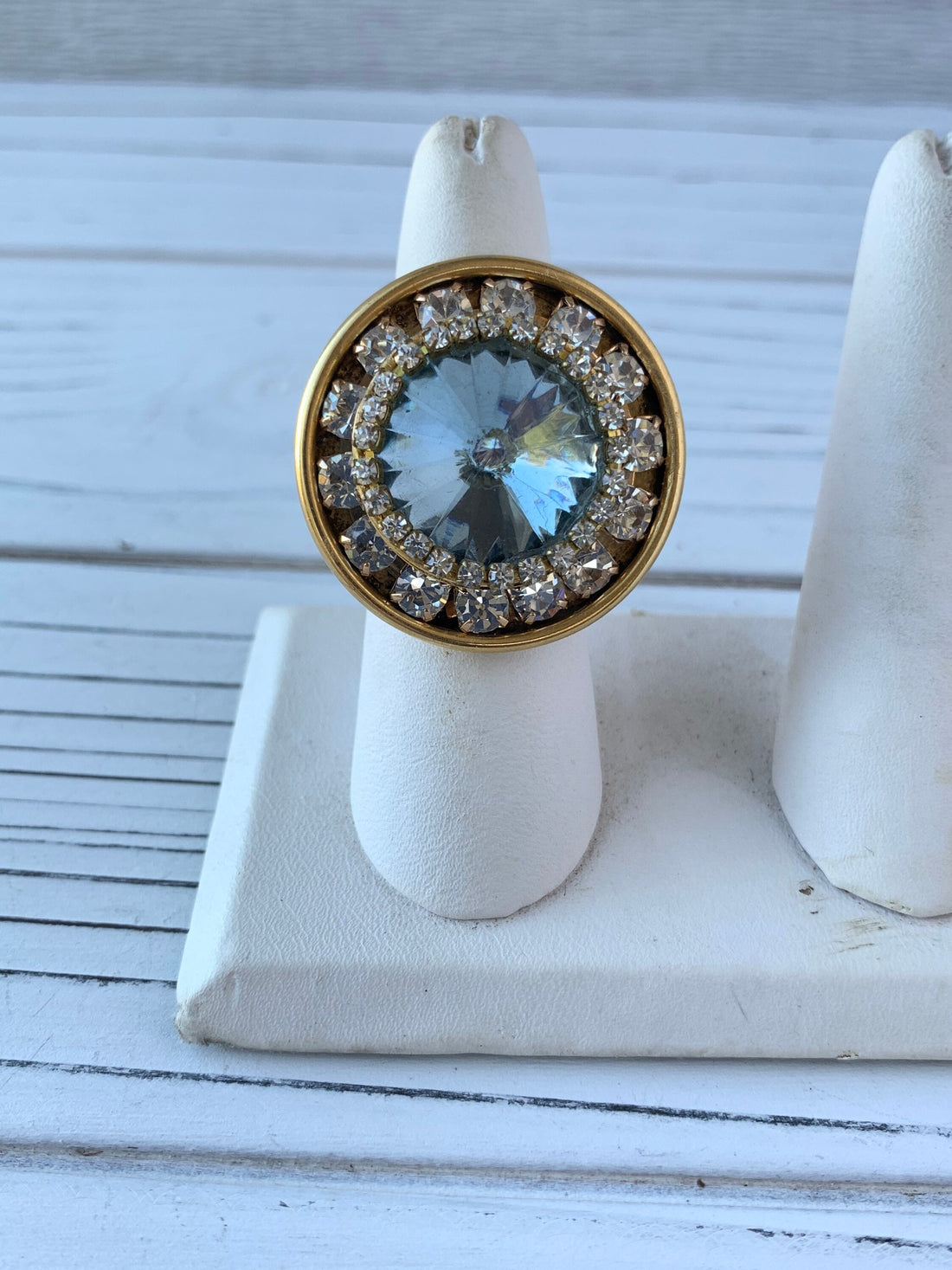 Lenora Dame Clear Skies Statement Ring