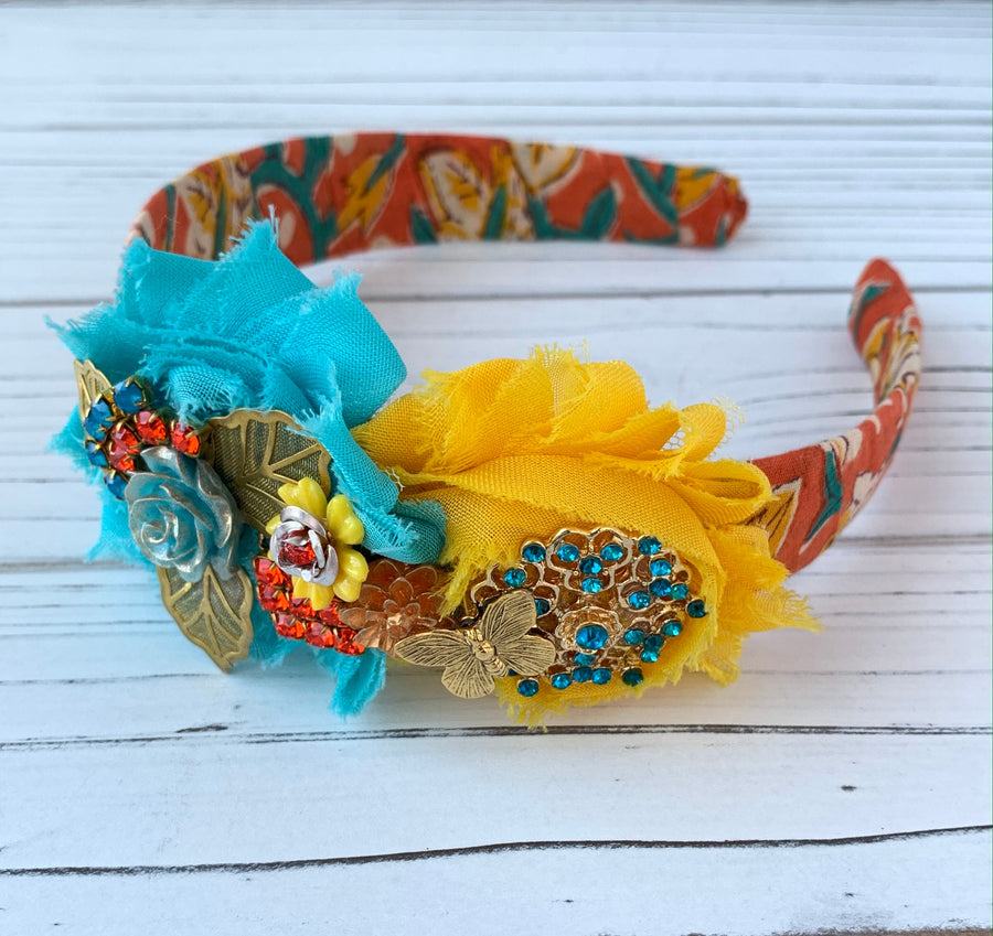 Lenora Dame In Full Bloom Headband