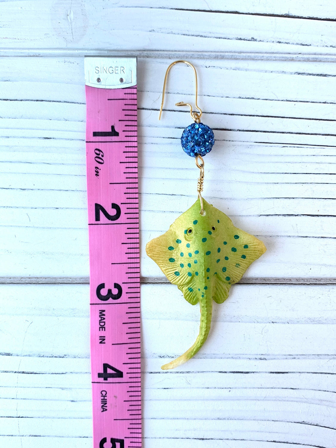 Lenora Dame Coastal Waters Stingray Earrings