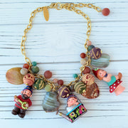 Lenora Dame A Gnome’s Secret Charm Necklace
