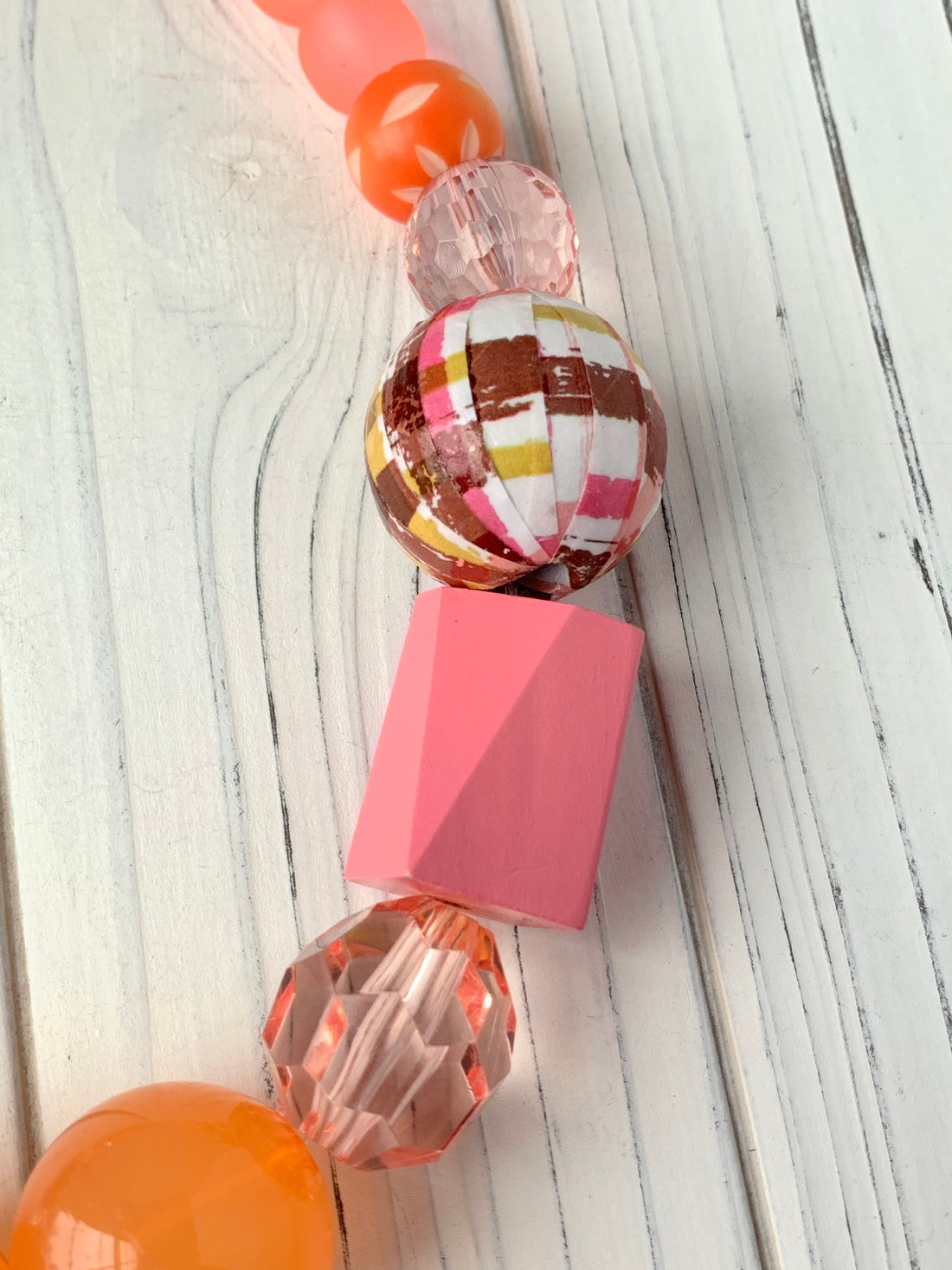LAST TWO! - Lenora Dame Freshly Squeezed Orange Fruit Necklace
