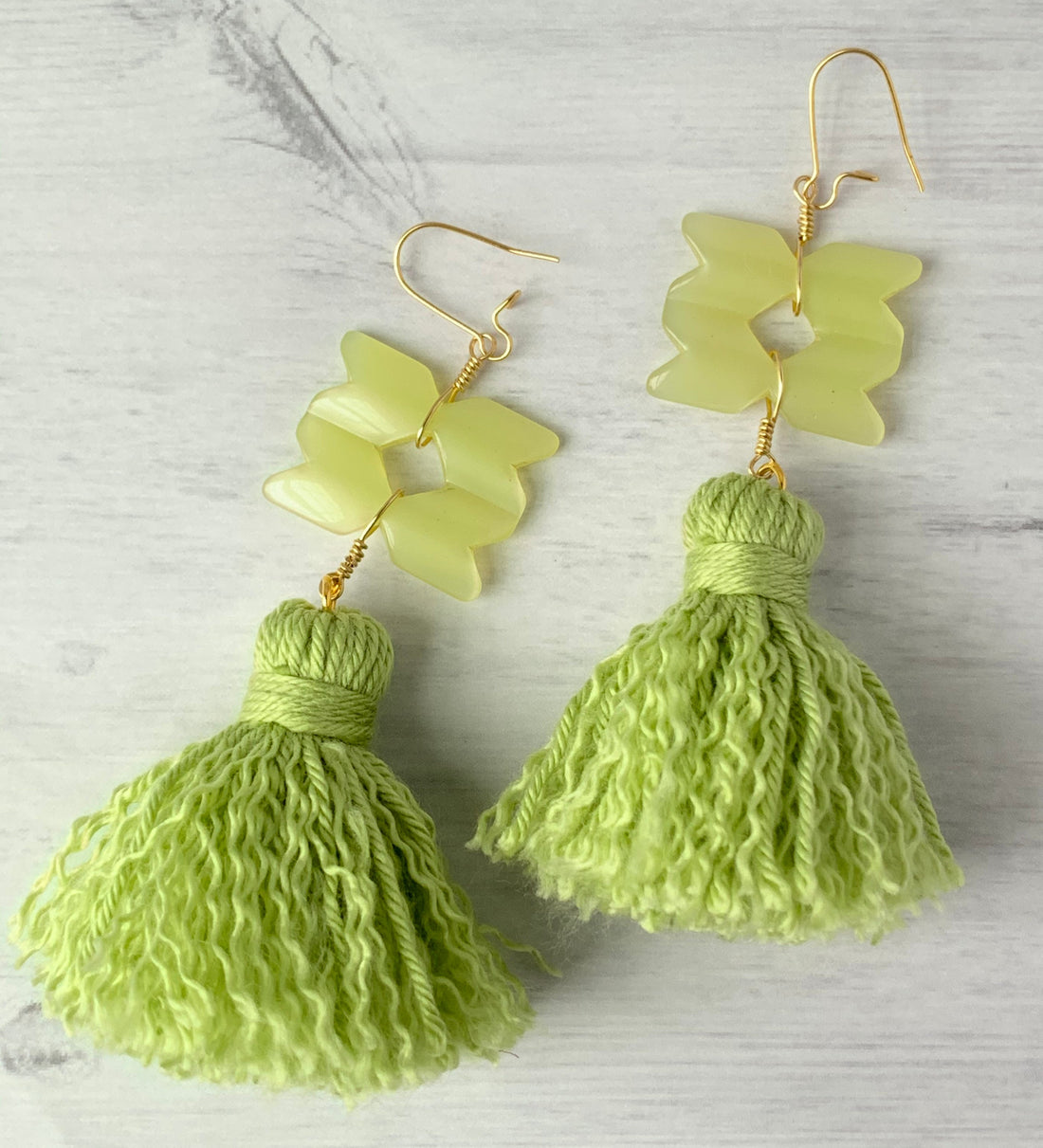Lenora Dame Watercress Statement Earrings