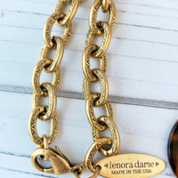 Lenora Dame Timeless Tortoise Shell Necklace