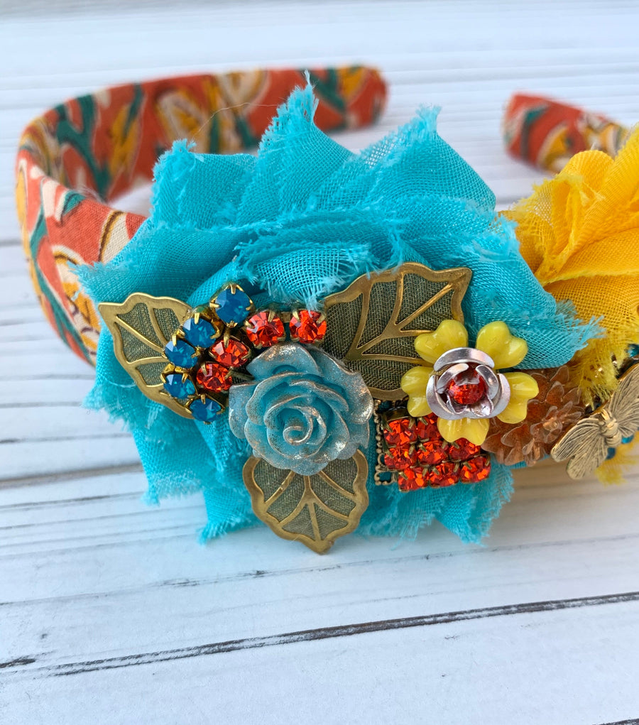 Lenora Dame In Full Bloom Headband