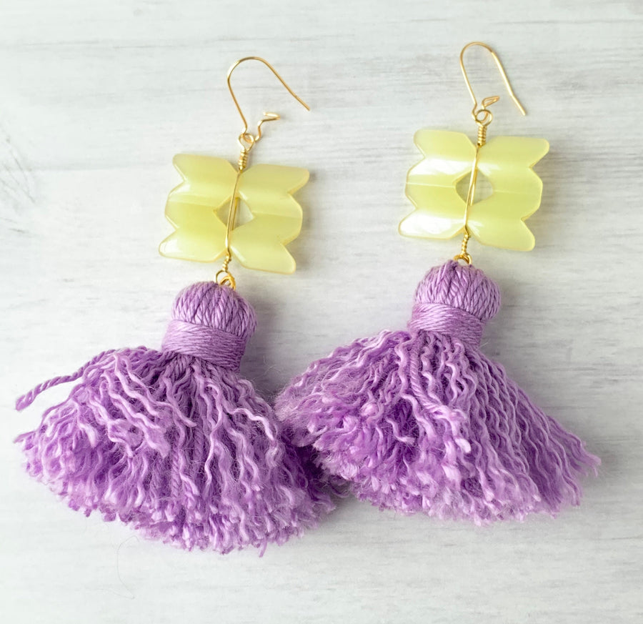 Lenora Dame Pacific Ocean Statement Earrings