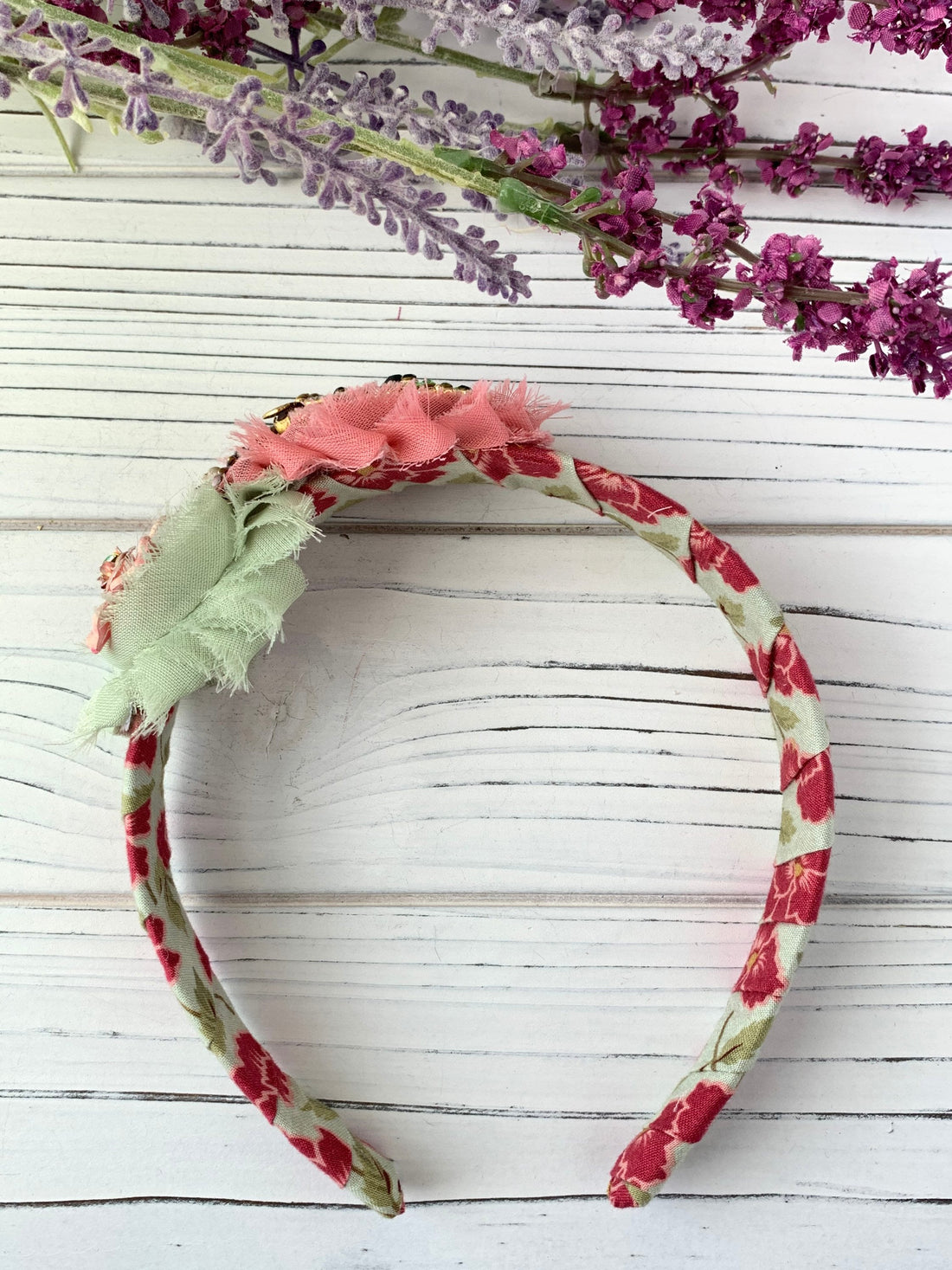 Lenora Dame Butterfly Garden Headband