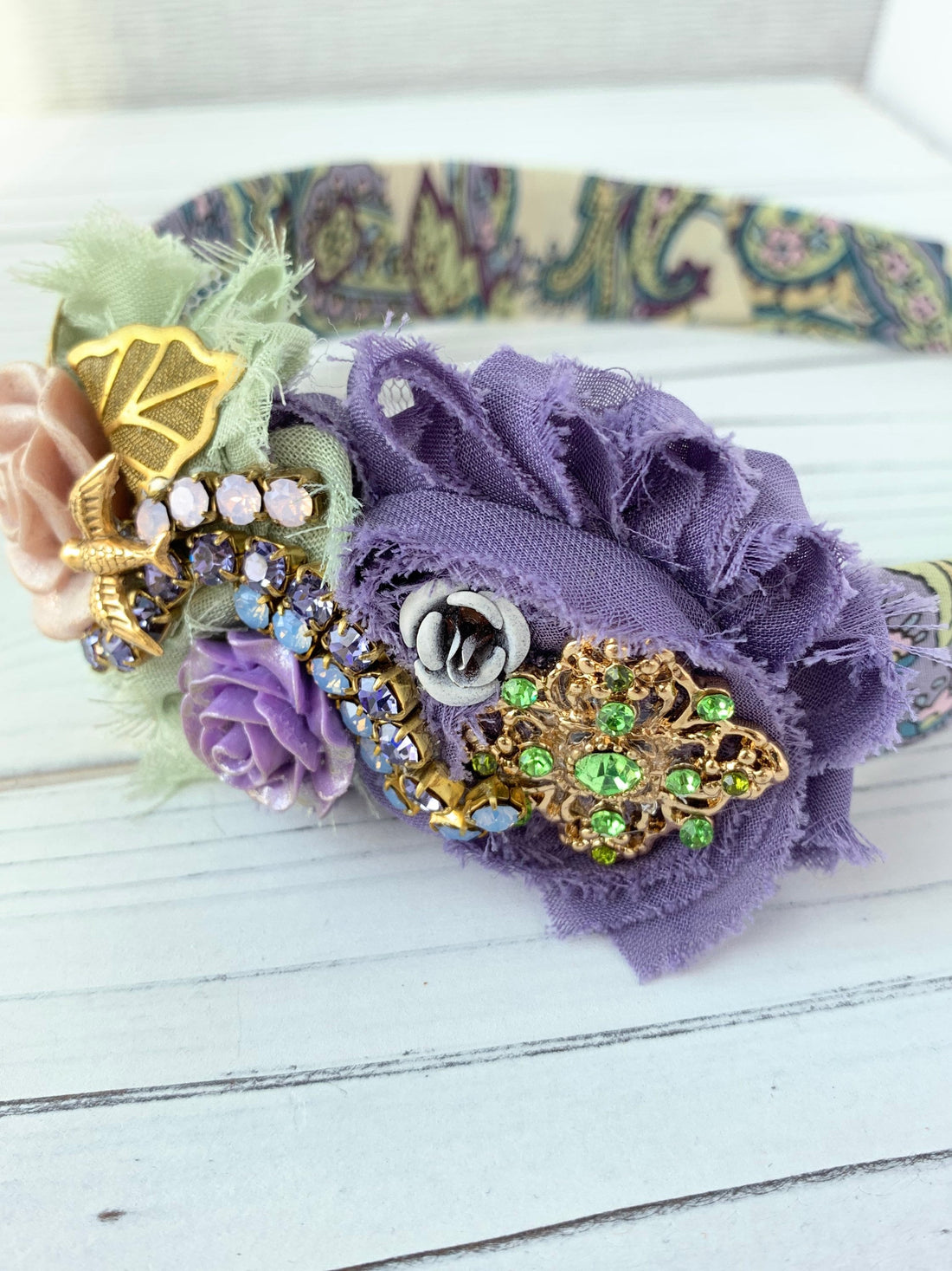 Lenora Dame Paisley Park Headband