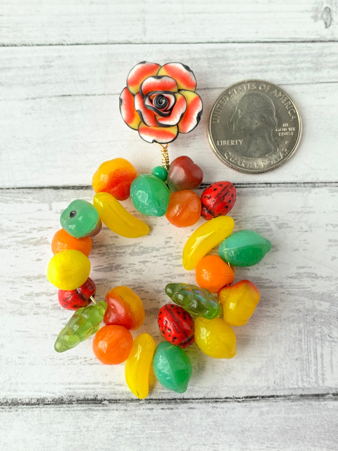 Lenora Dame Tropic of Cancer Fruit Statement Earrings