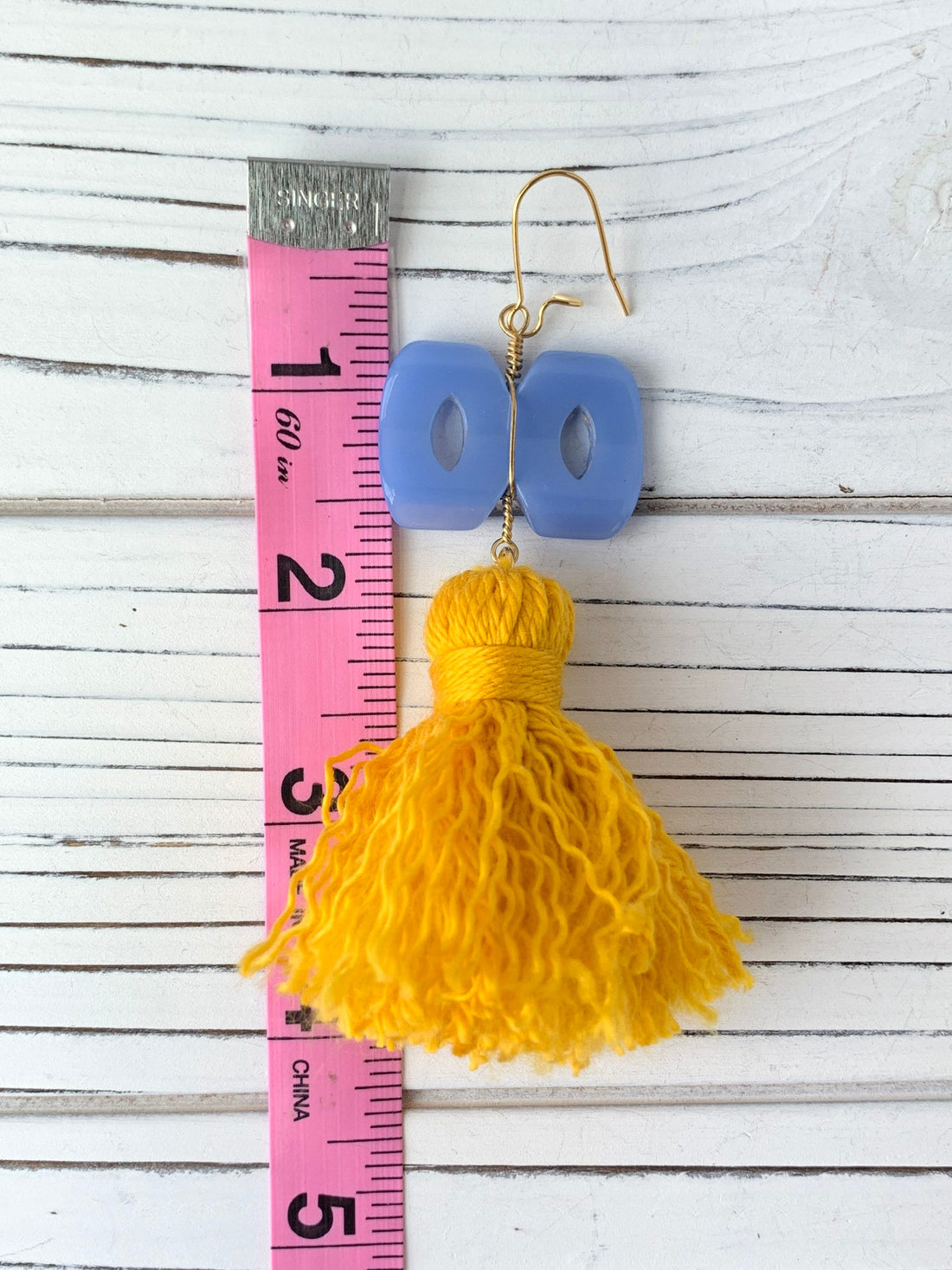 Lenora Dame Atlantic Ocean Statement Earrings