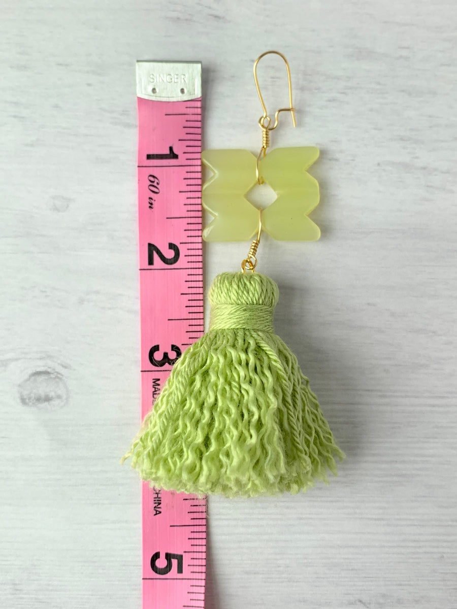 Lenora Dame Watercress Statement Earrings