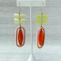 Lenora Dame Peas and Carrots Statement Earrings