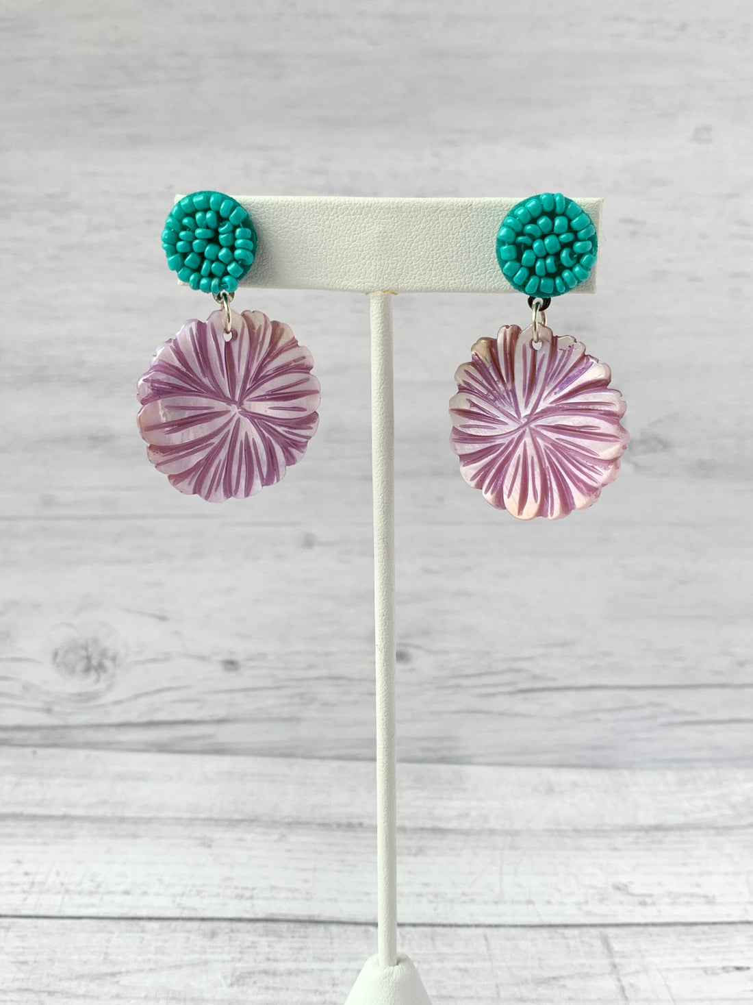 Lenora Dame Wisteria Earrings - LAST ONE!