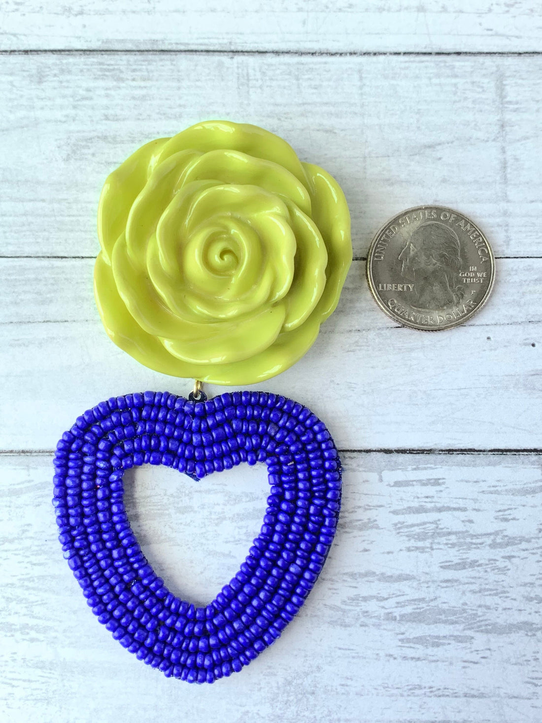 Lenora Dame Verbena Rose Earrings - Last One