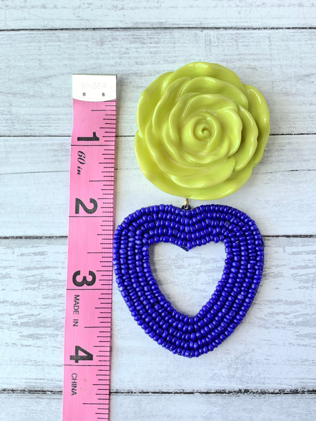 Lenora Dame Verbena Rose Earrings - Last One