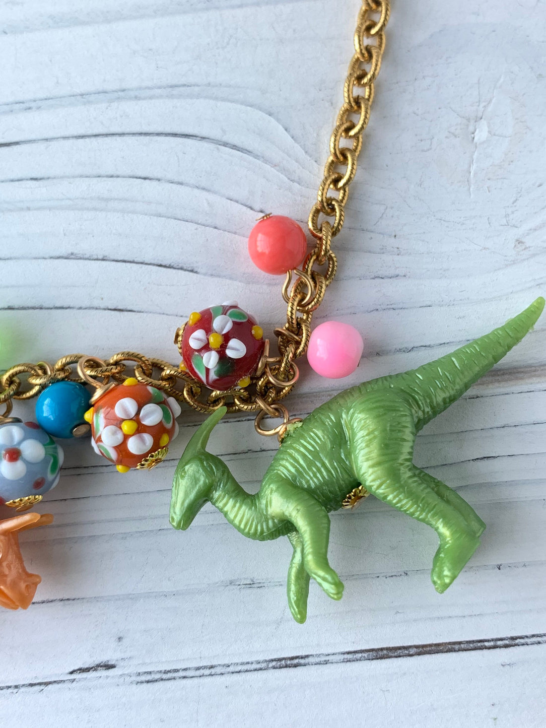 Lenora Dame Dino Sparkle Kiddie Necklace