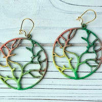 Lenora Dame Willow Tree Earrings in Root Vegetable