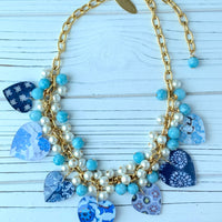 Lenora Dame Blueberry Pie Charm Necklace