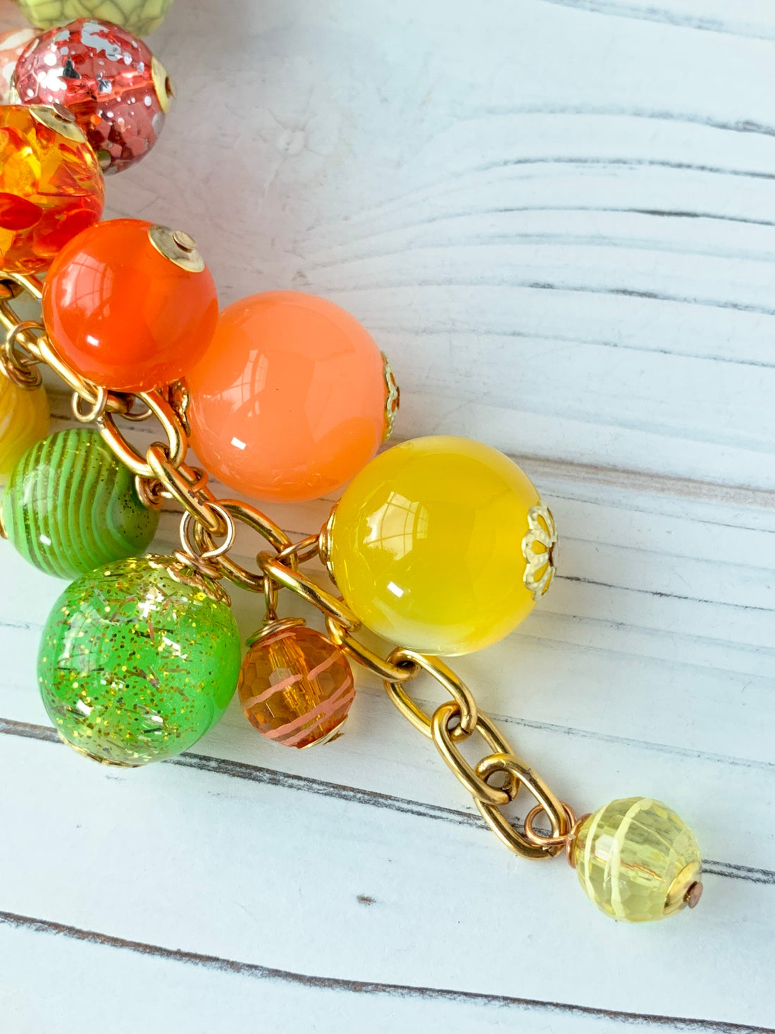 Lenora Dame Melon Ball Charm Bracelet