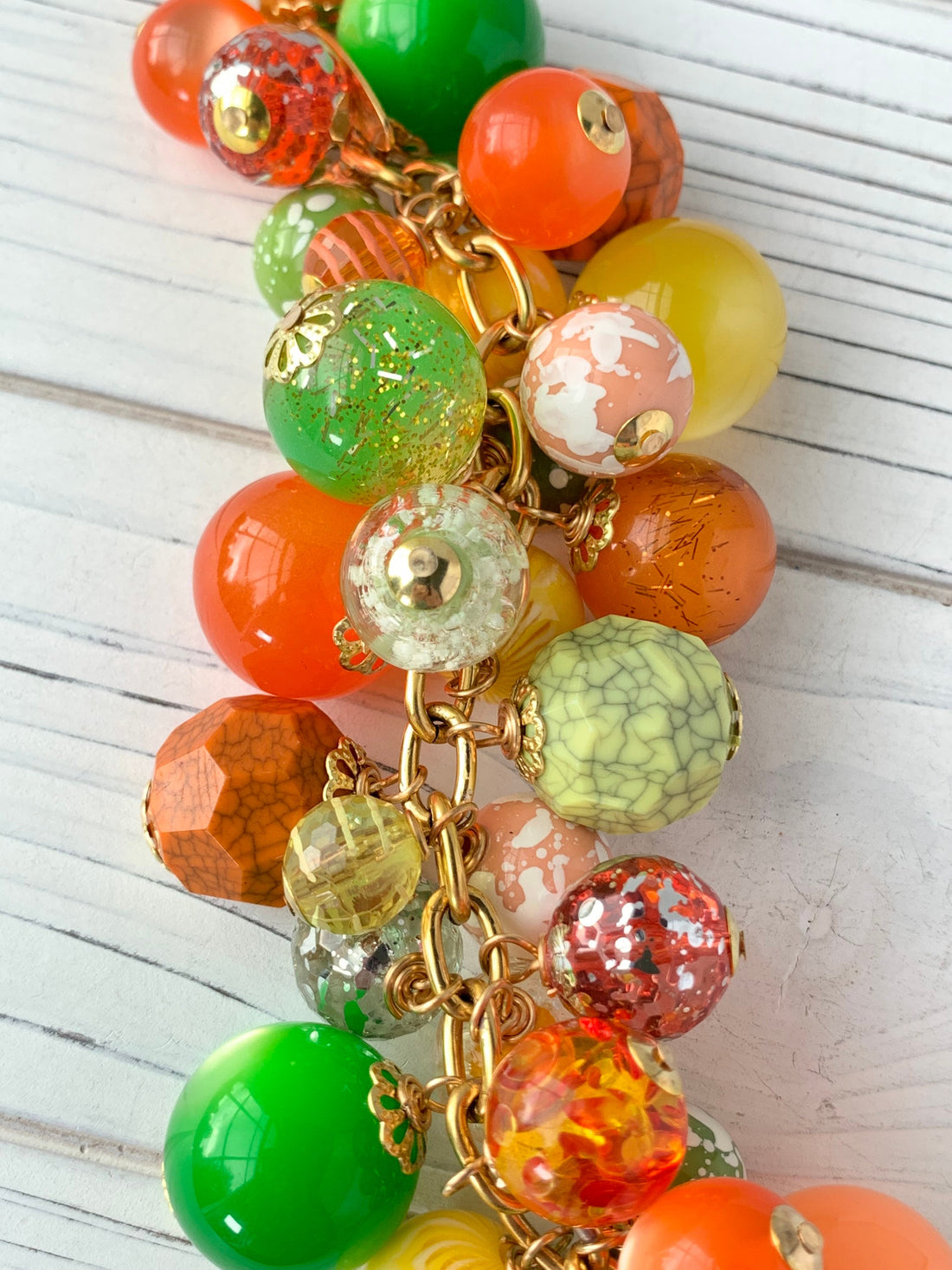 Lenora Dame Melon Ball Charm Bracelet