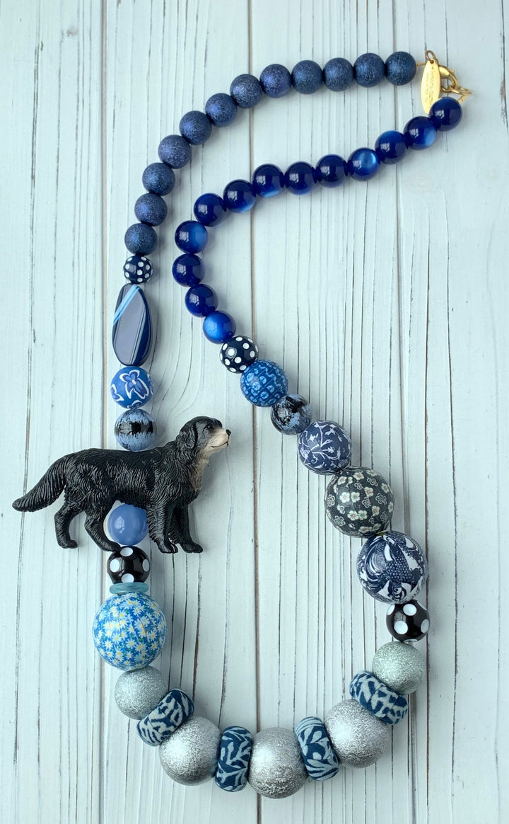 Lenora Dame Wally the Water Dog Queen Mum Necklace