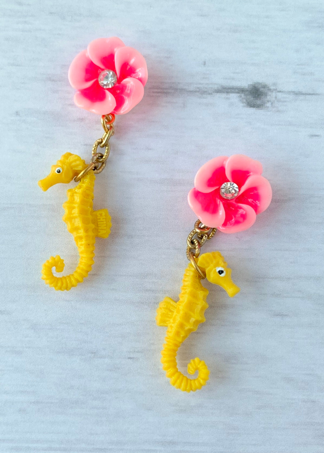 Lenora Dame Coral Reef Drop Earrings