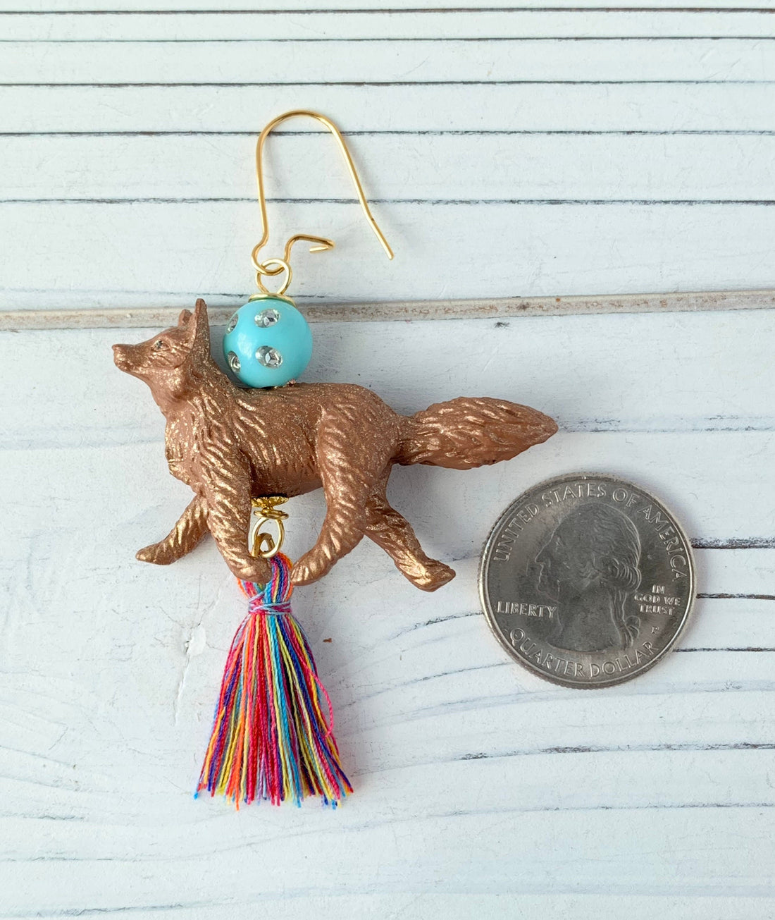 Foxy Tassel Earrings Lenora Dame