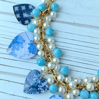 Lenora Dame Blueberry Pie Charm Necklace