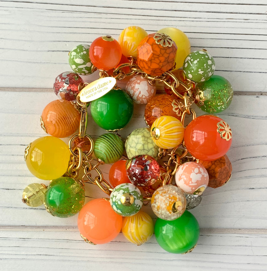 Lenora Dame Melon Ball Charm Bracelet