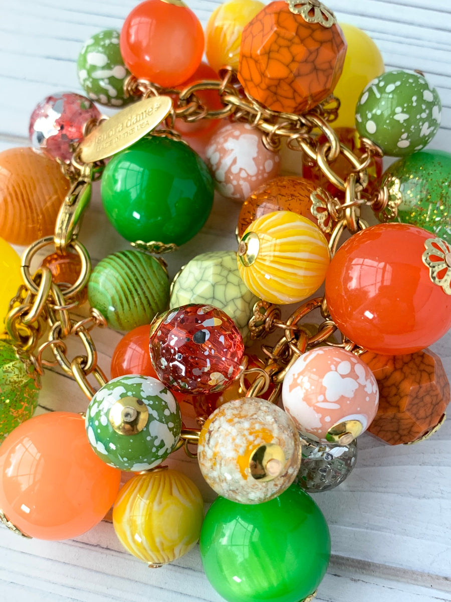 Lenora Dame Melon Ball Charm Bracelet