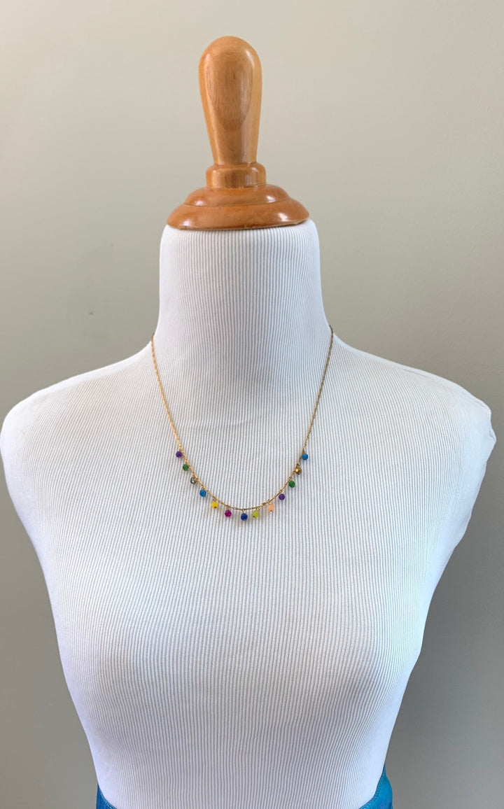 Lenora Dame Petite Party Girl Chain Necklace